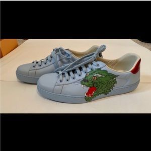 Gucci Ace sneaker light blue